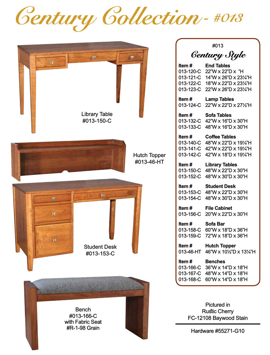 Century 42" Coffee Table
