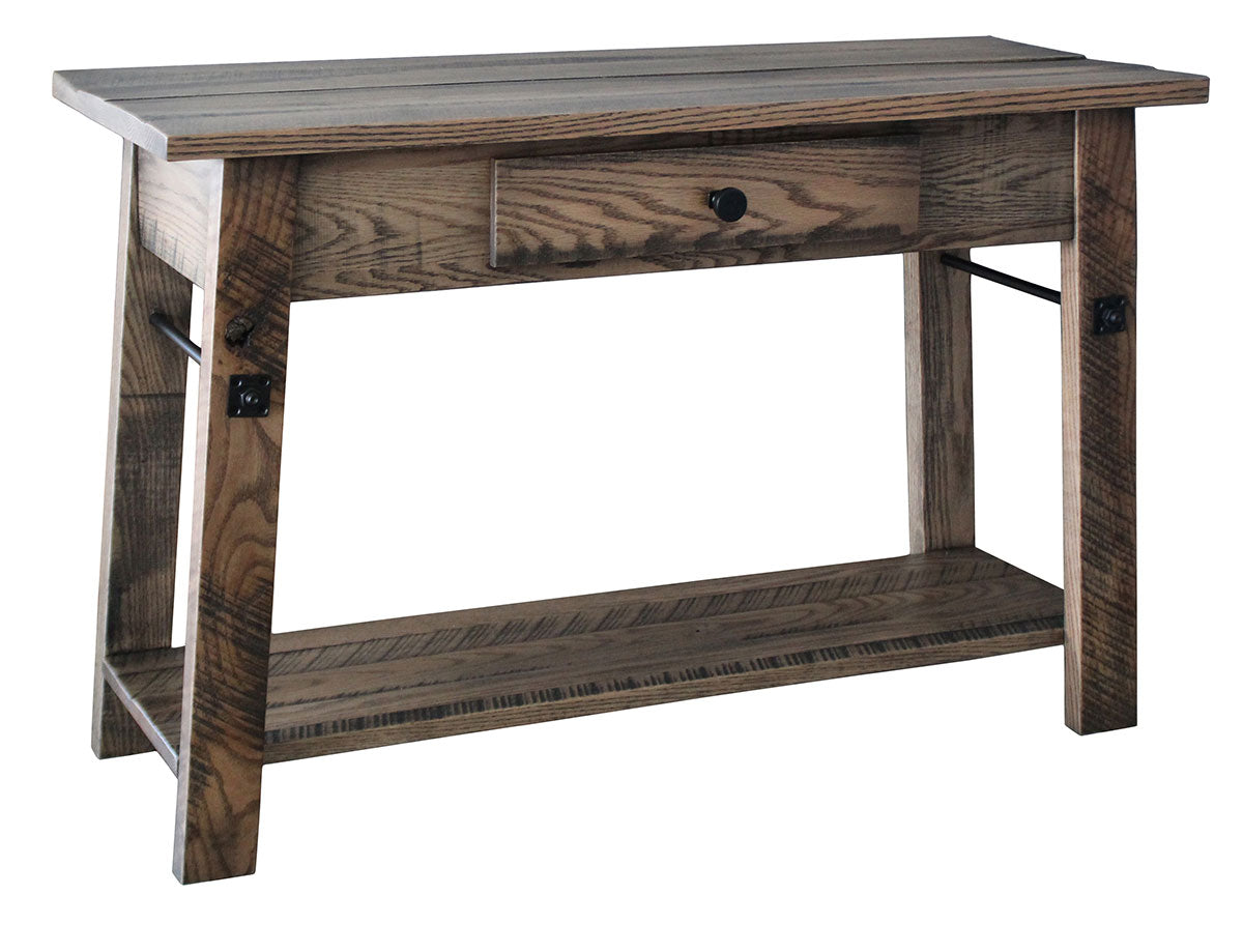 Ironwood Rough Sawn Sofa Table