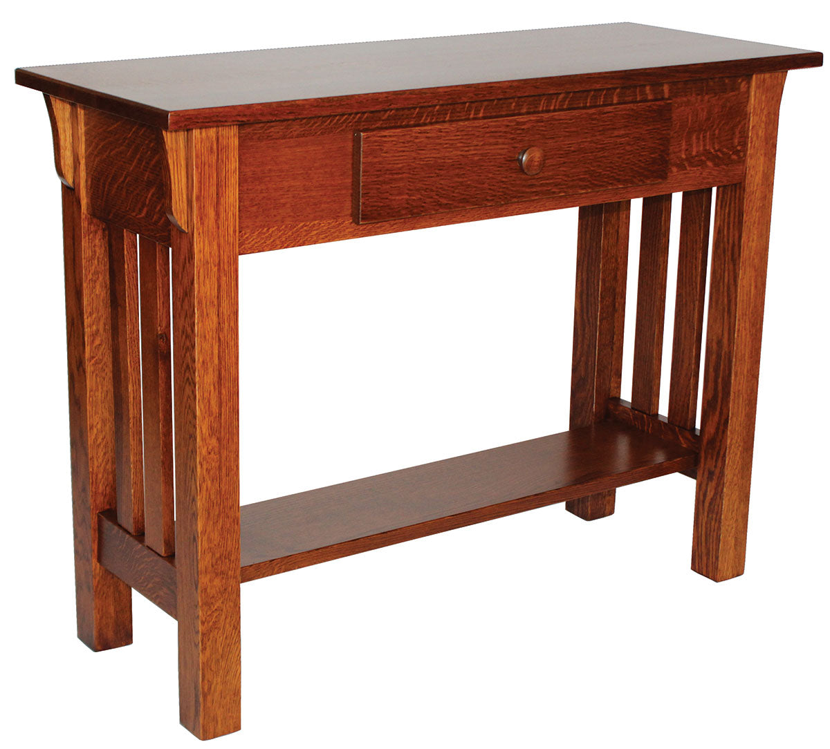 Wide Slat Mission 36" Sofa Table