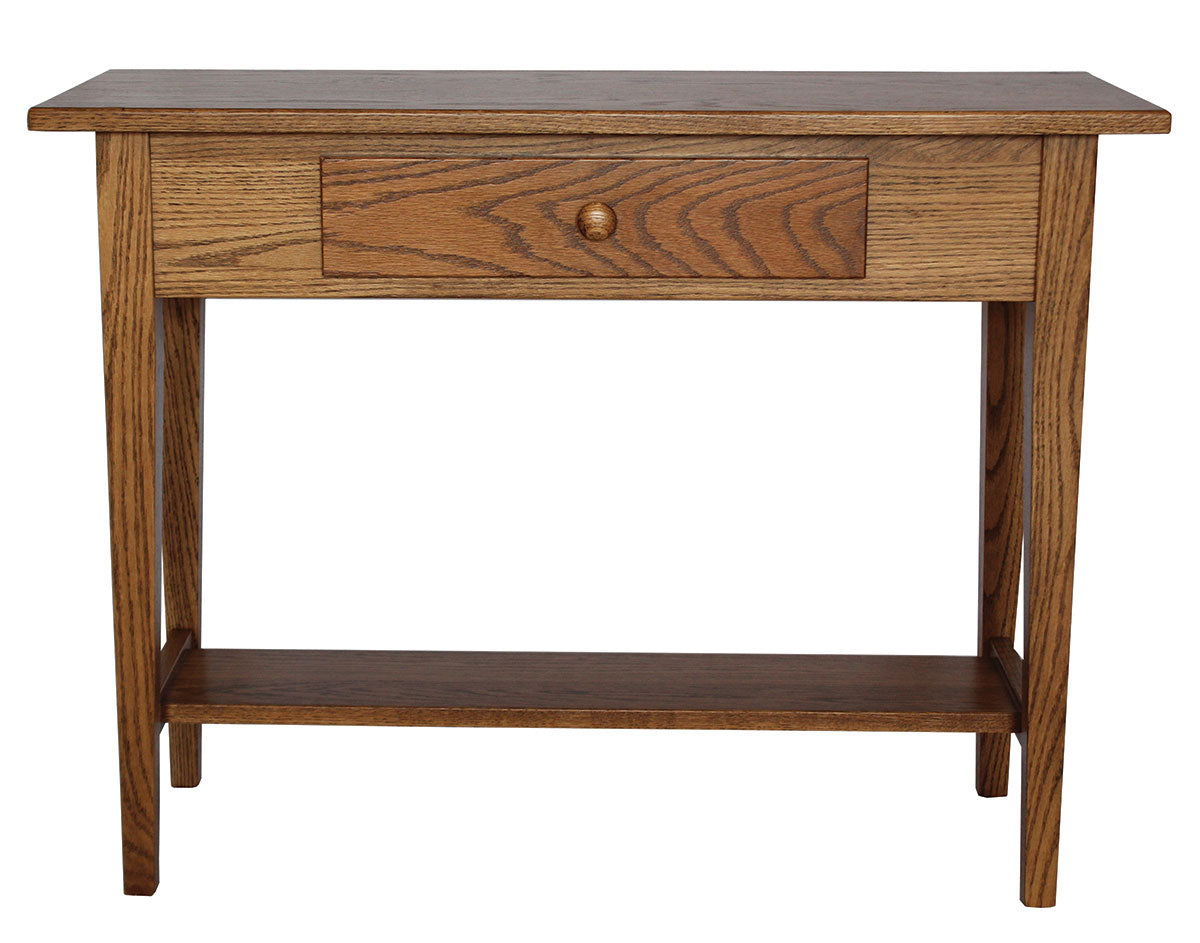 Shaker 36" Sofa Table With Shelf