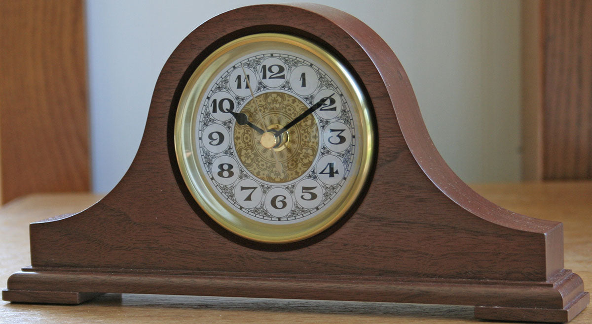 Tambour Desk Clock