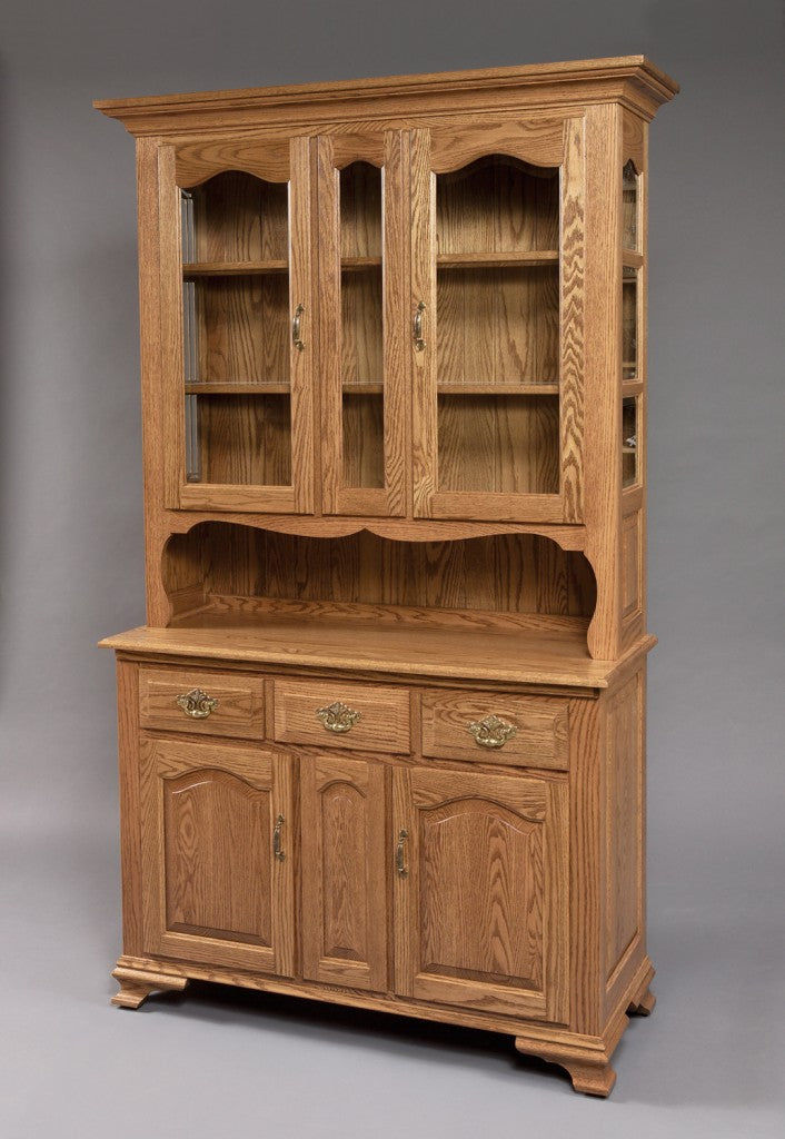 48″ 2 1/2 Door Buckeye Deluxe Hutch