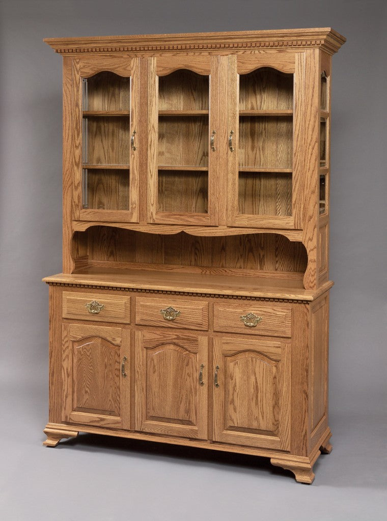 3 Door Buckeye Deluxe Hutch