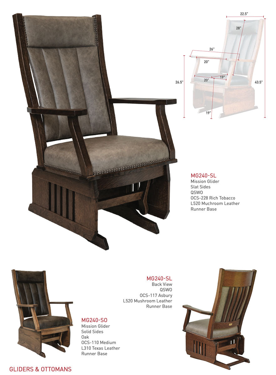 Mission Glider Solid Sides