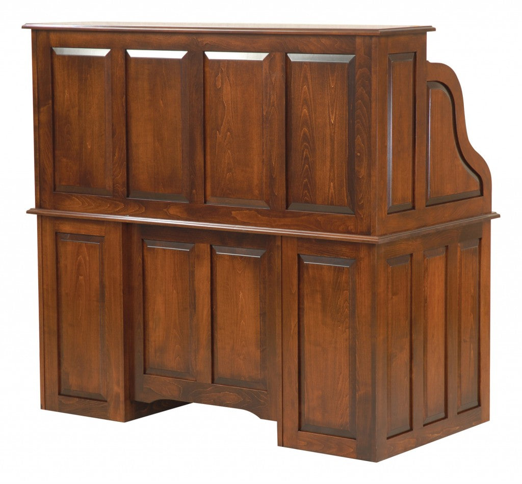 60″ Computer Deluxe Rolltop Desk