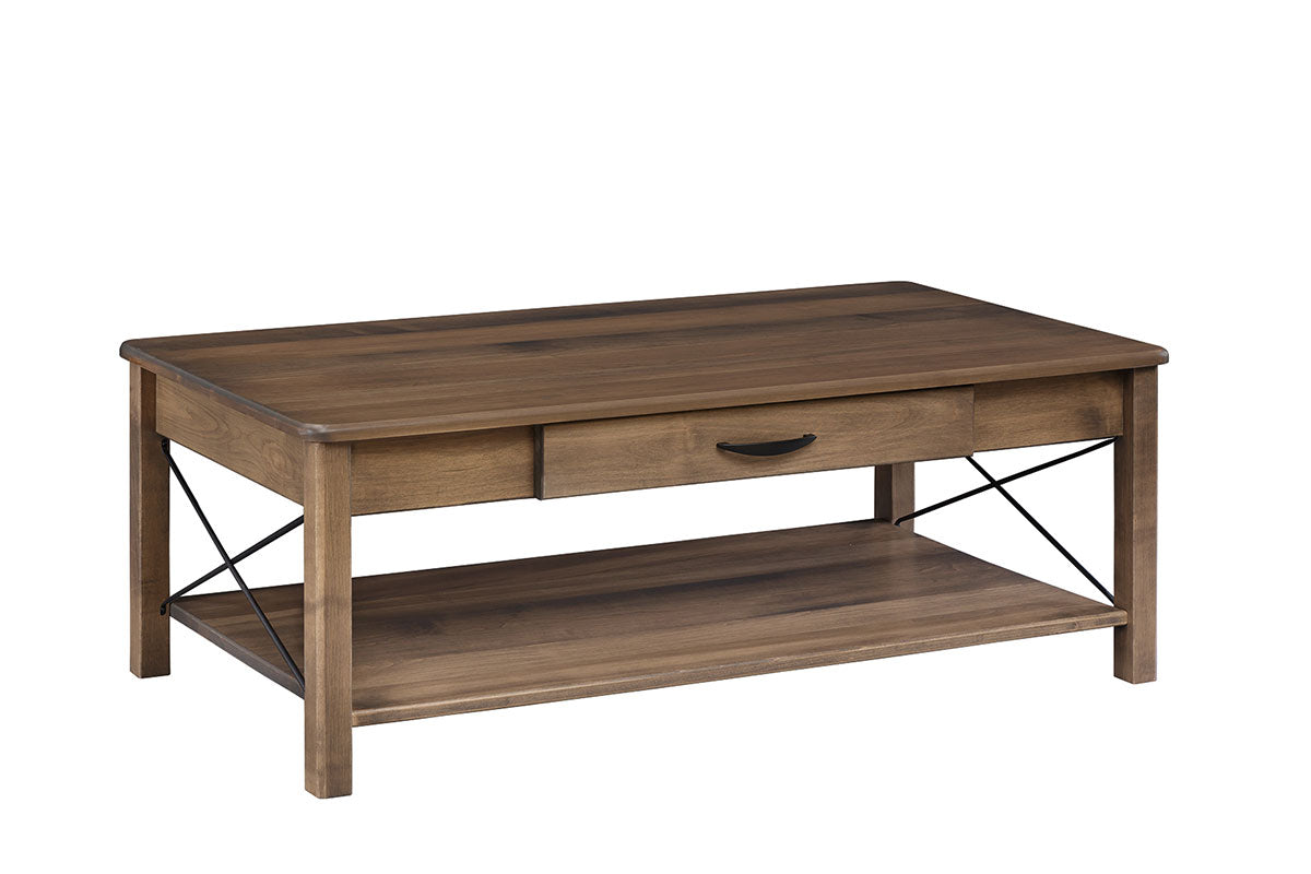 Crossway Coffee Table with Drawer