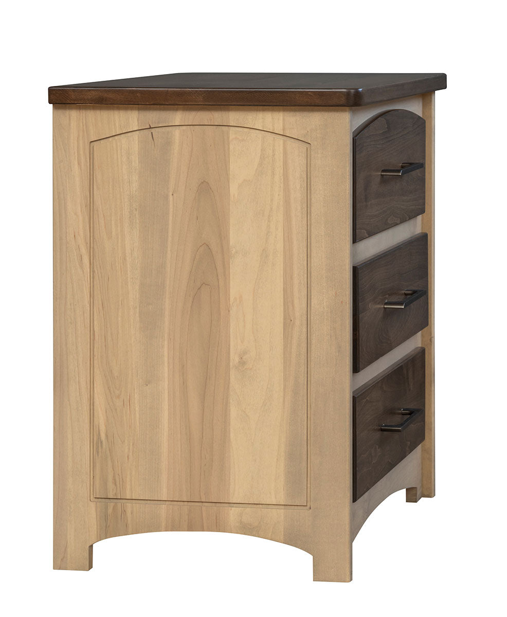 Horizon Three Drawer Night Stand