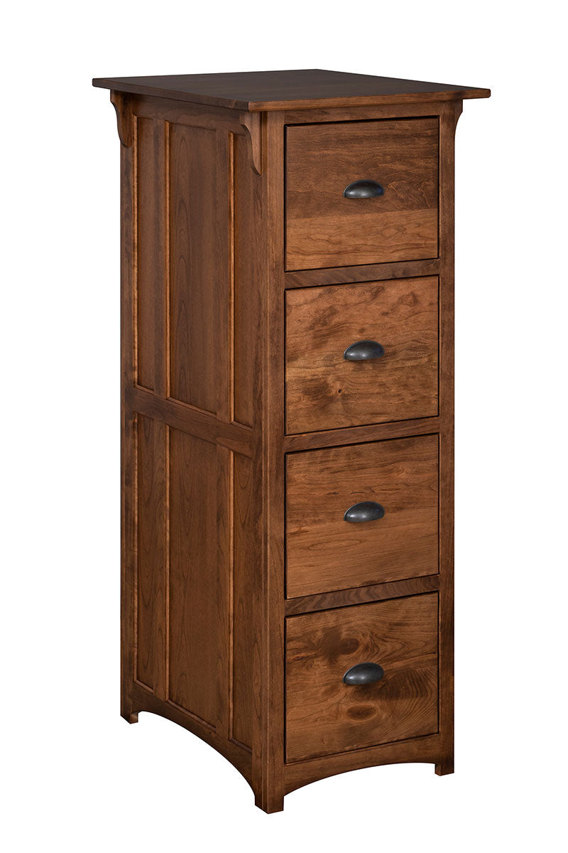 Lancaster Mission Four Drawer File Cabinet