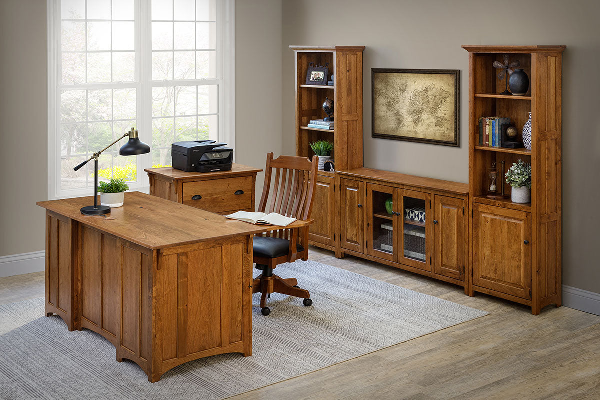 Lancaster Mission Four Drawer File Cabinet