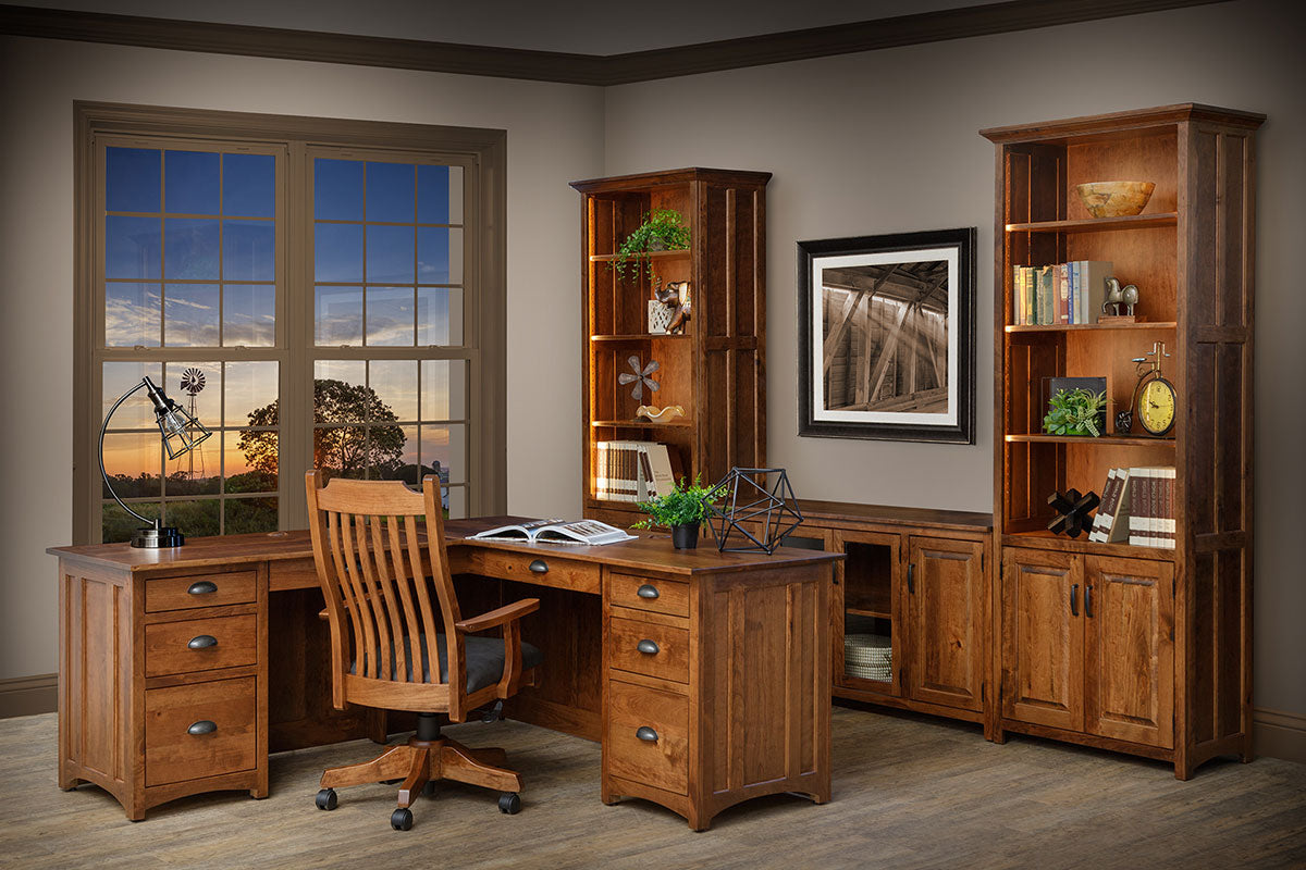 Lancaster Mission Four Drawer File Cabinet