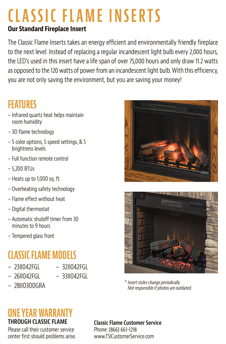 Wyndham Fireplace Entertainment Center