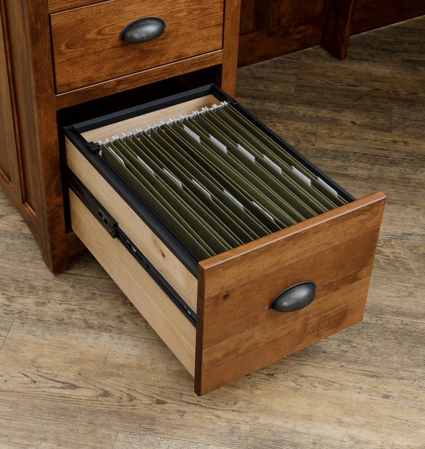 55″ Mission Executive Desk
