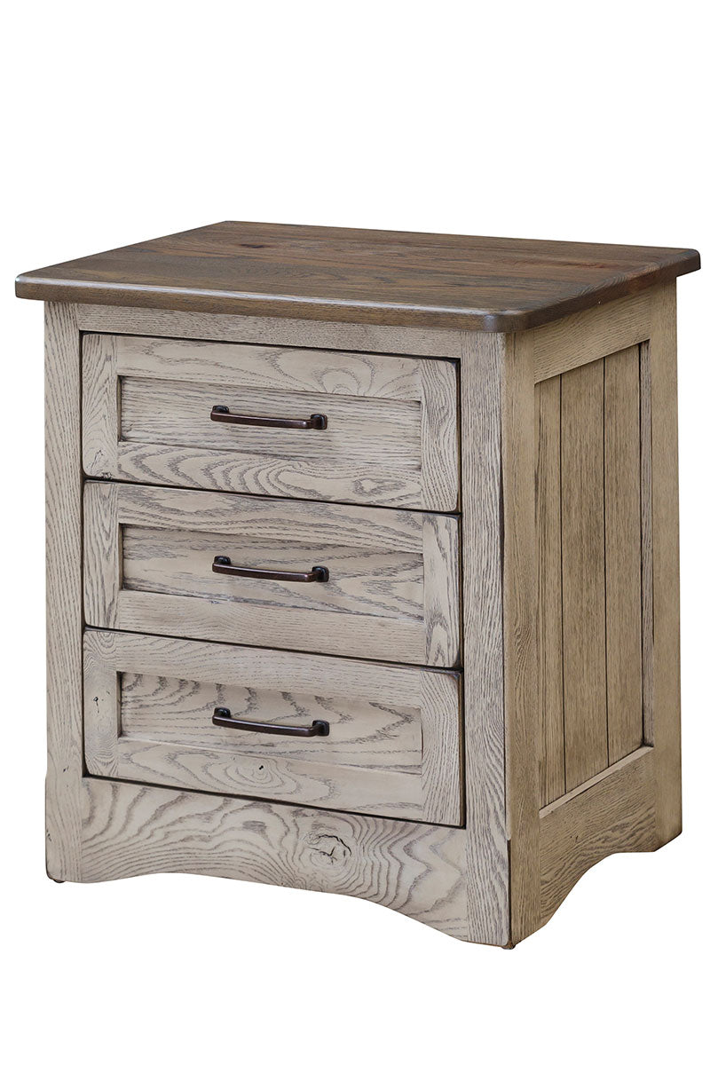 Farmstead 3 Drawer Night Stand