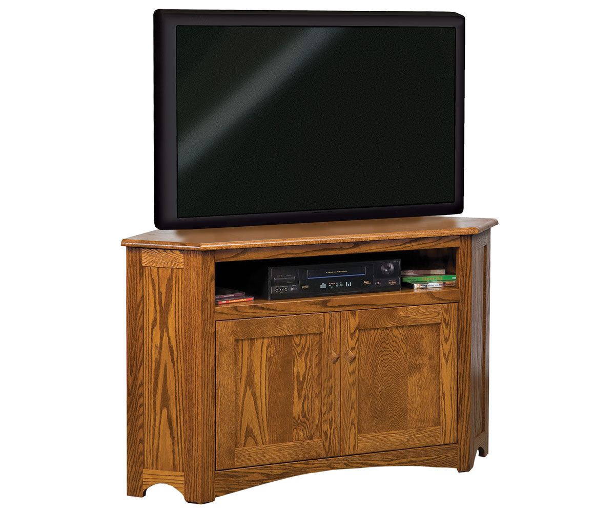 Mission 2 Door Corner Console Stand