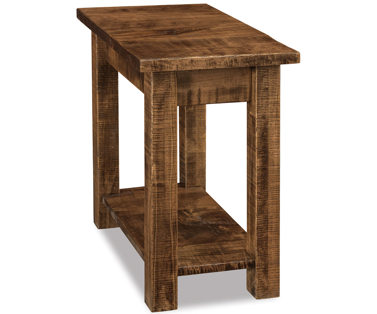 Houston Open Chair Side End Table, No Drawer
