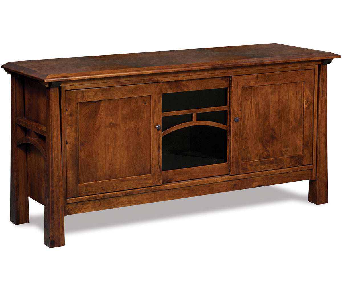 Artesa 3 Door Media Stand (2 Hidden Drawers)