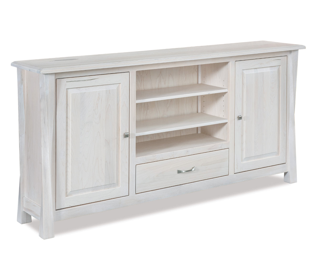 Lexington Arc 2 Door, 1 Drawer Media Stand – 85"W