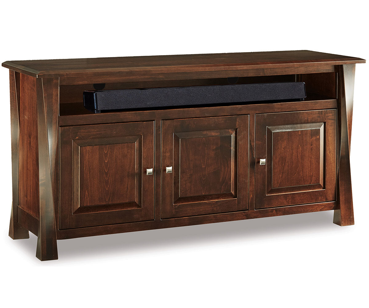 Lexington Arc 3 Door Media Stand W/Opening – 63"W