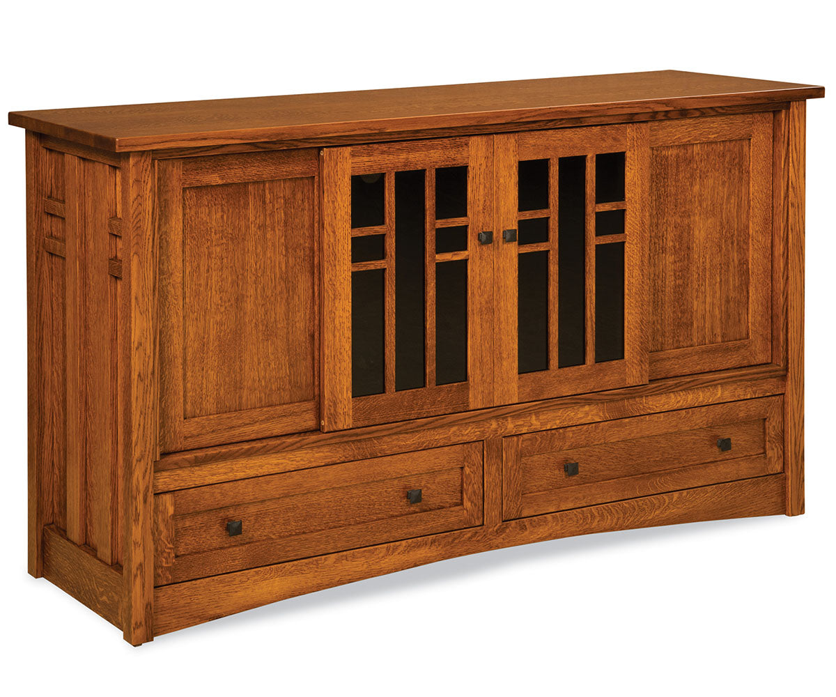 Kascade 36" High, 4 Door, 2 Drawer Media Stand