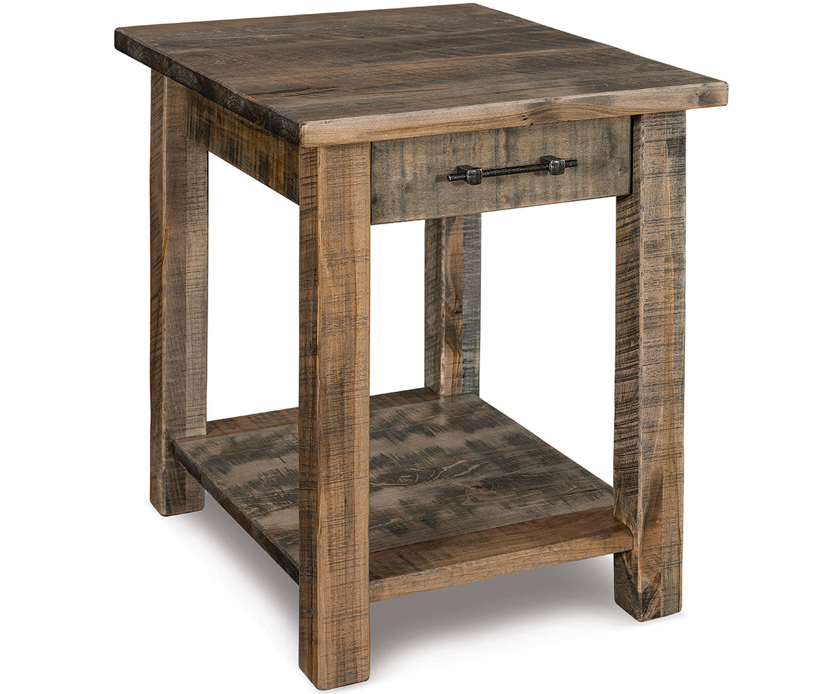 Houston Open End Table W/Drawer & Shelf