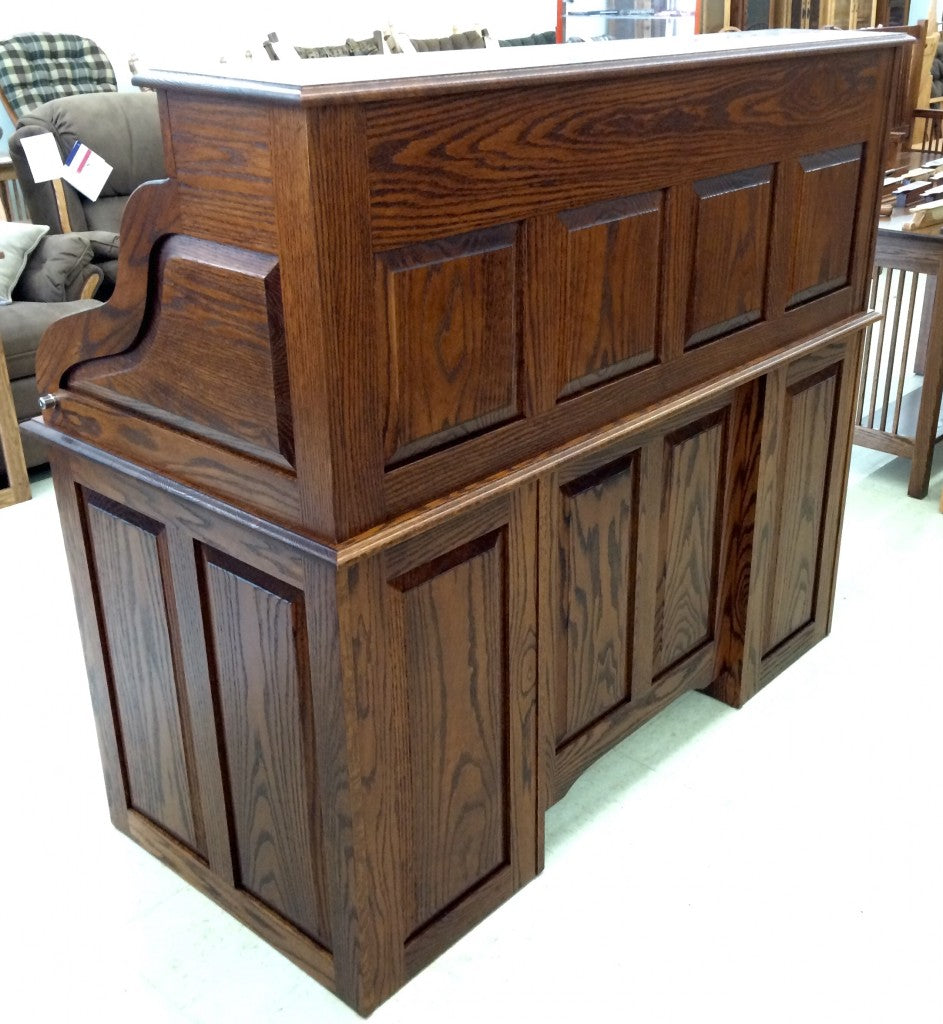 58" Deluxe Traditional Rolltop Desk