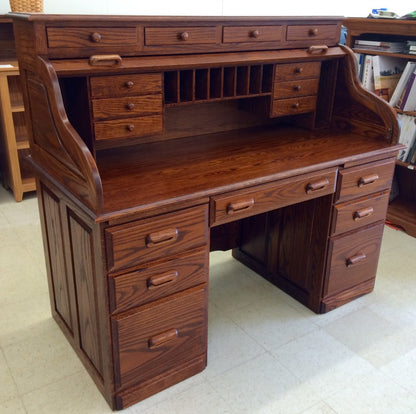 58" Deluxe Traditional Rolltop Desk