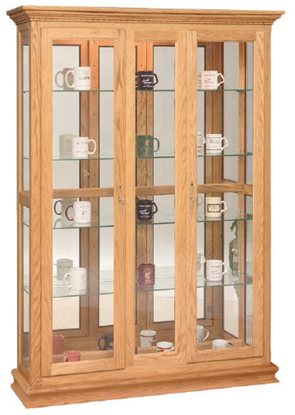 Double Door Picture Frame Deluxe Curio