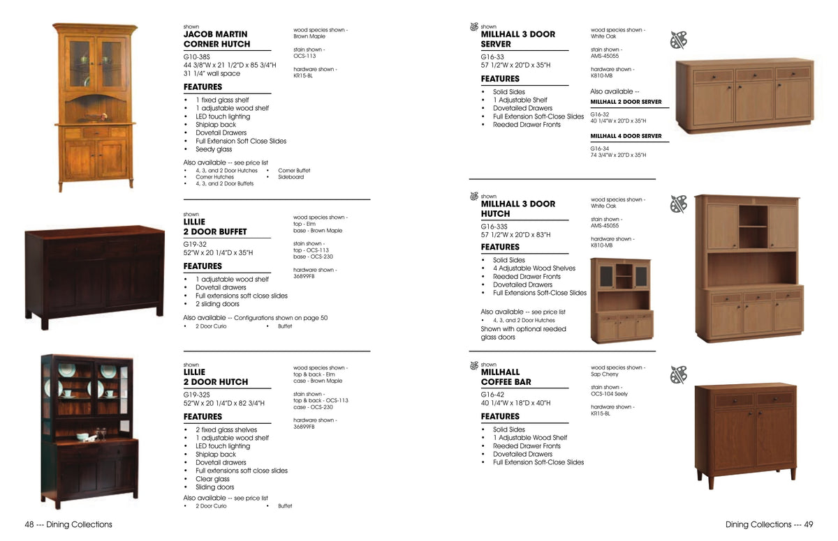 Millhall Server with Optional Hutch