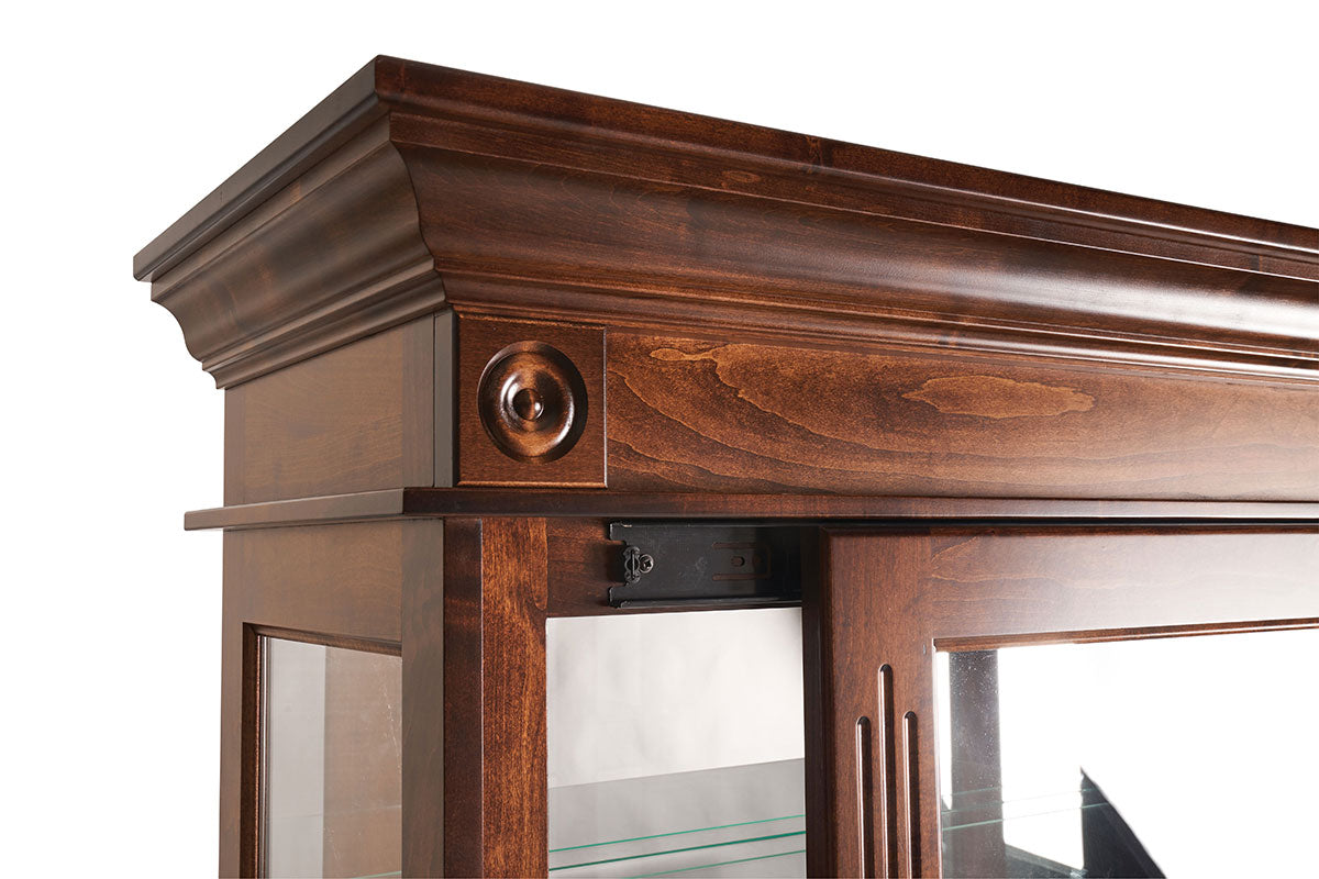 Deluxe Sliding Door Curio