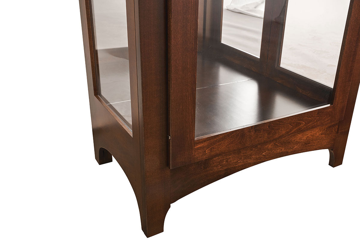 1-Door Mission Curio 61" High