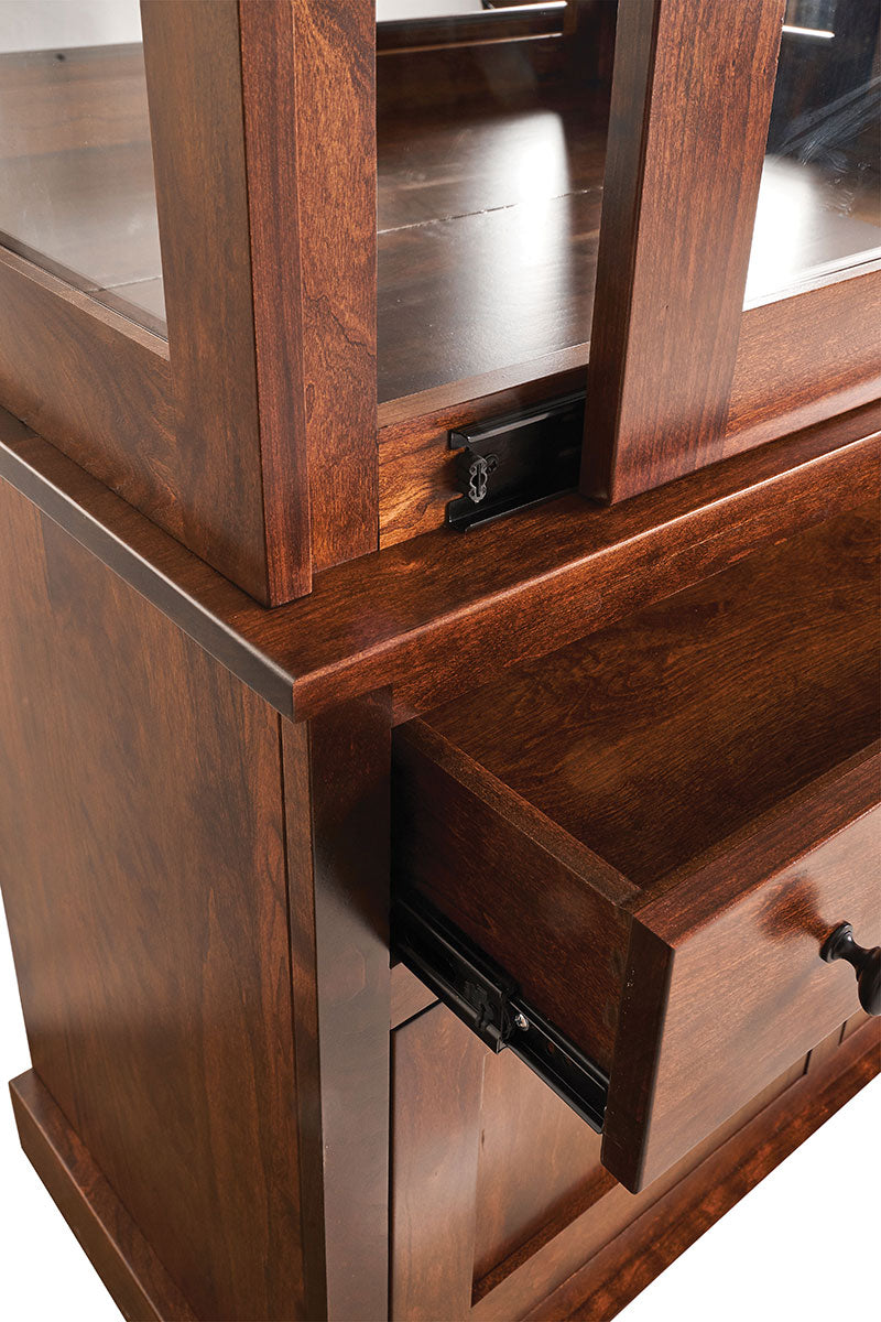 Mission Sliding Door Curio