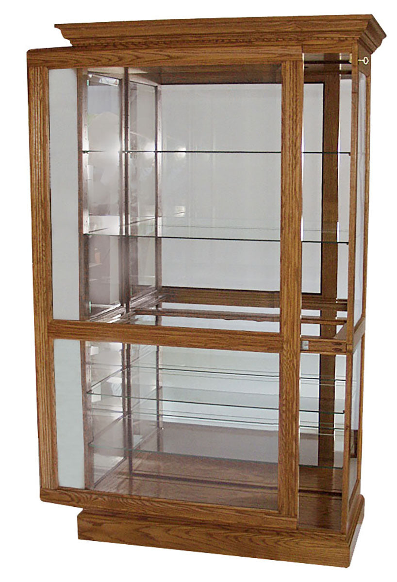 Large 2-Way Sliding Door Curio