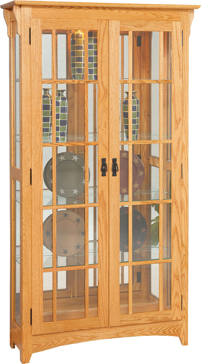 Mission Double Door Curio