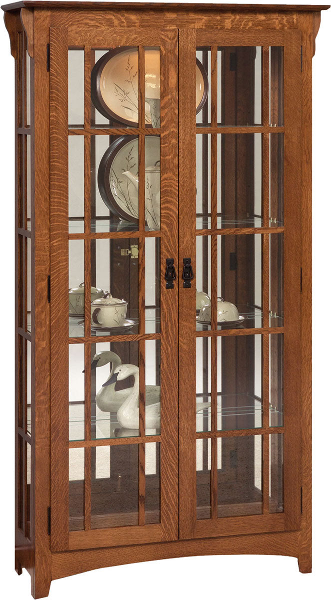 Mission Double Door Curio