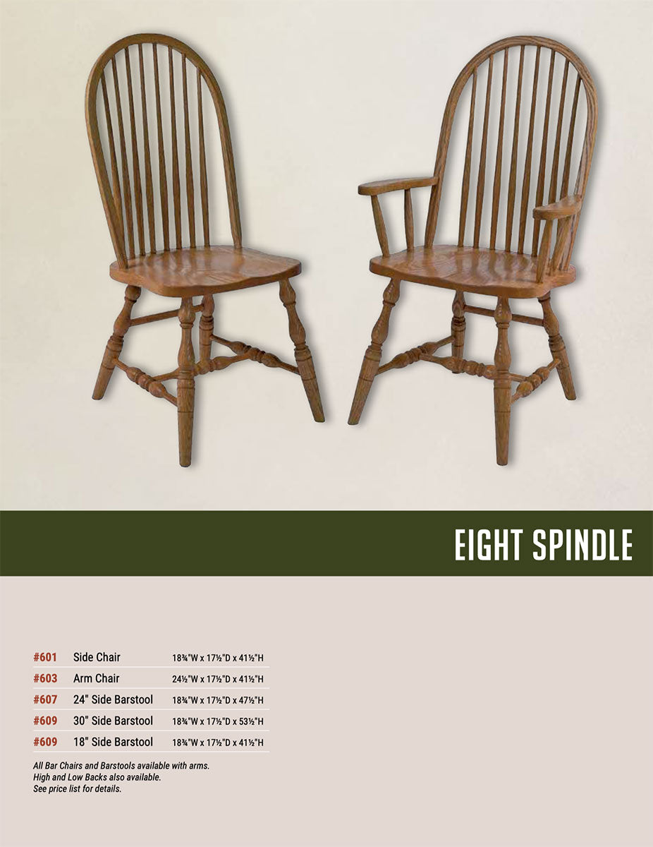 Eight Spindle Chair
