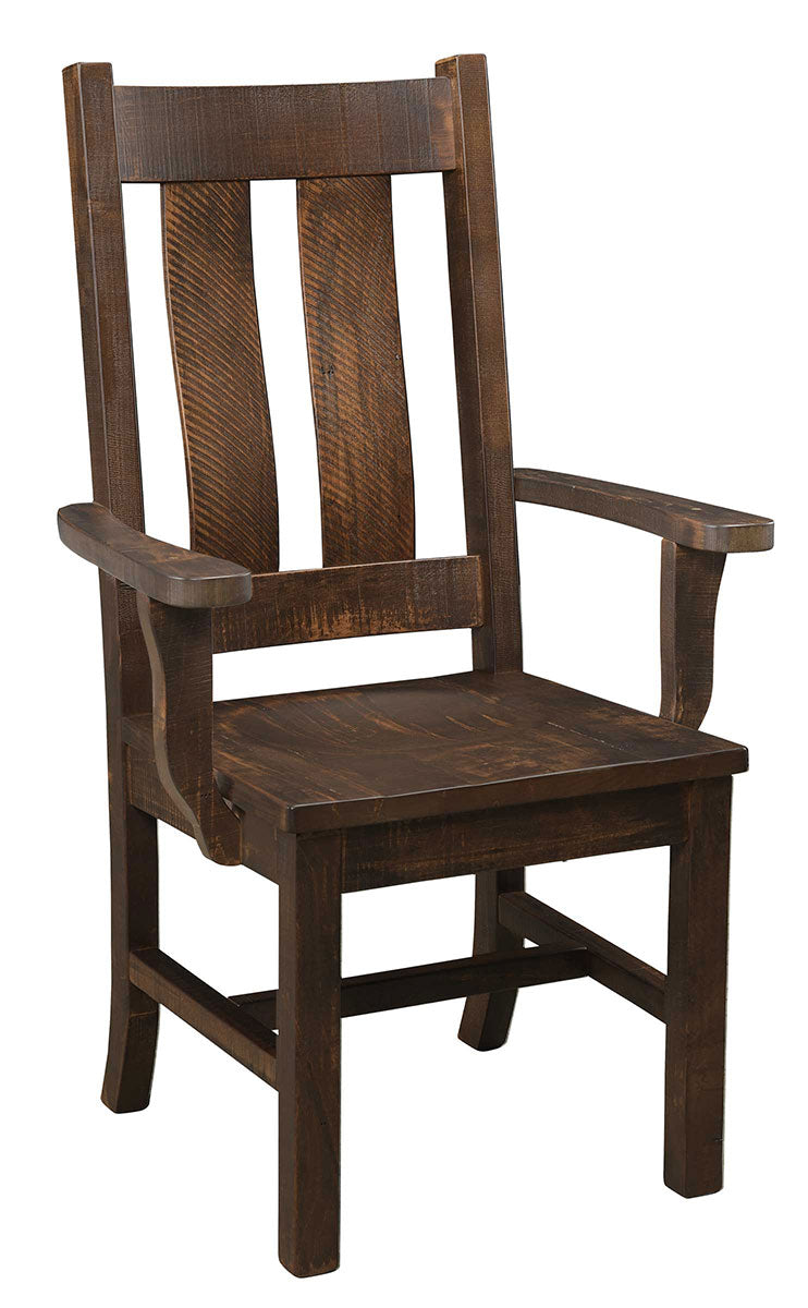 Harrisburg Arm Chair - Rough Sawn!