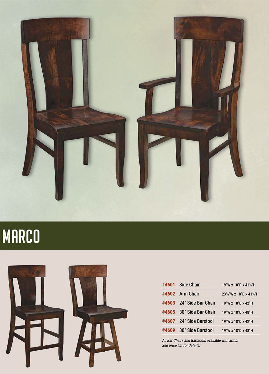 Marco Swivel Bar Stool