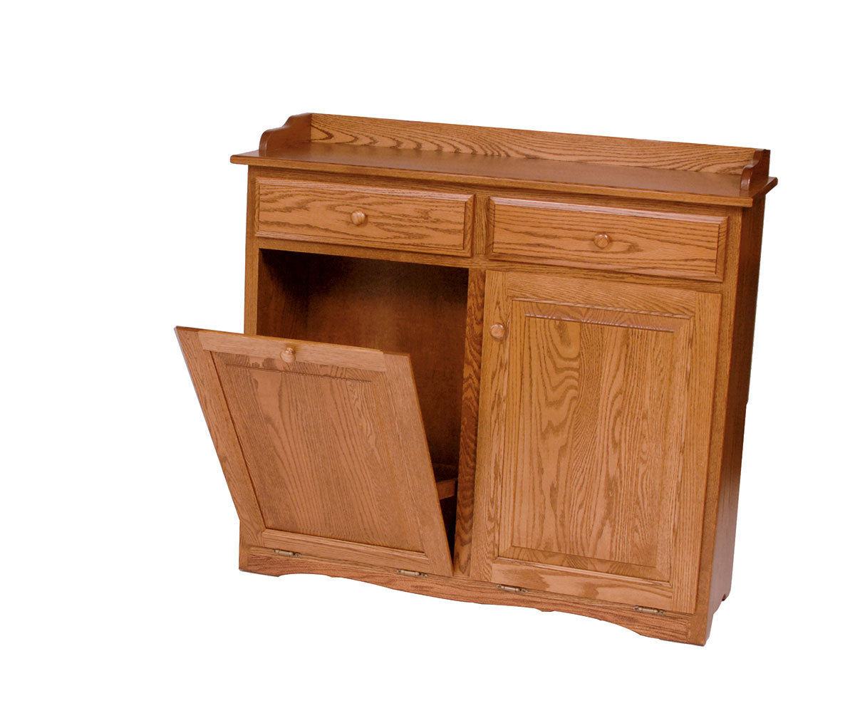 Dry Sink and Tip Out Trash Bin Combo