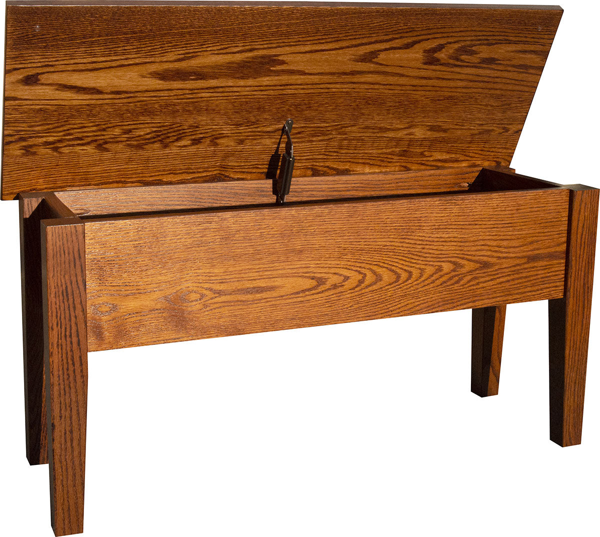 Shaker Storage Bench with 7" Storage