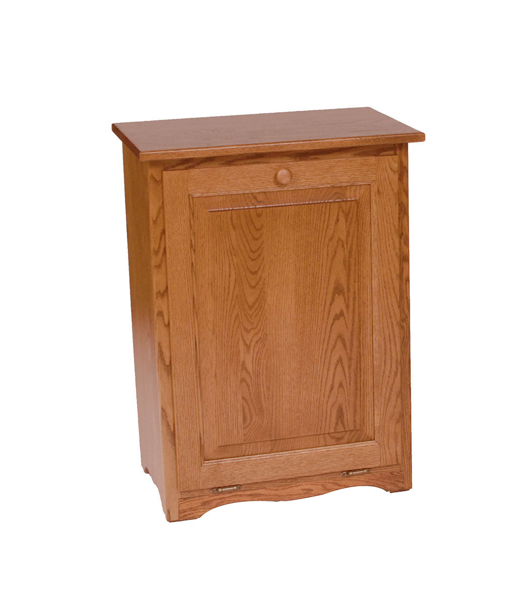 13 Gallon Flat Top Tip Out Trash Bin