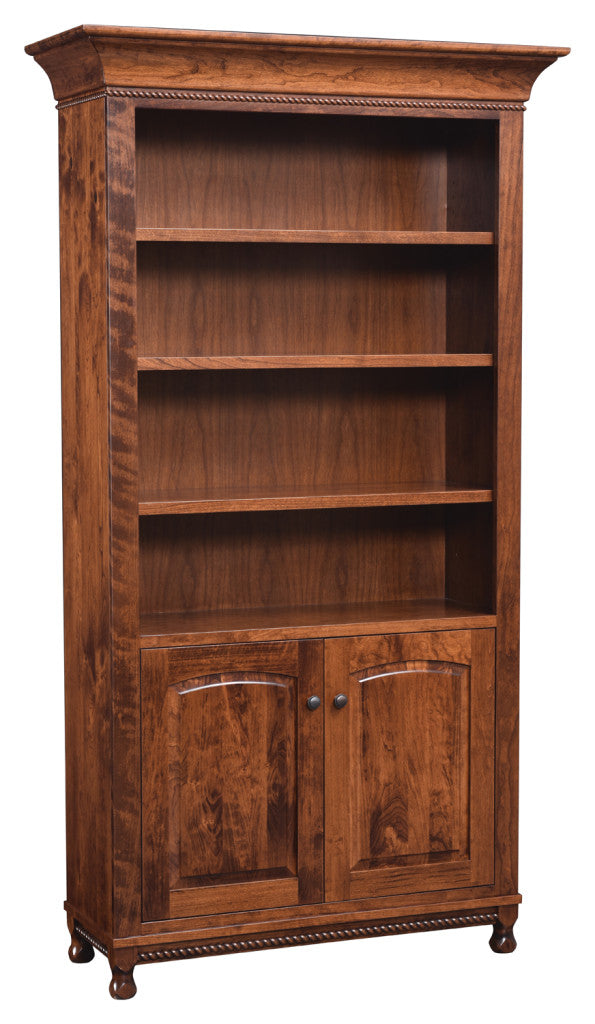 6′ Henry Stephens Bookcase With Doors [41 1/2″ Wide]