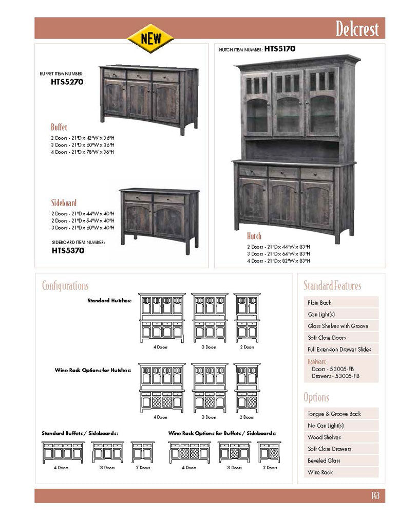 Delcrest Hutch