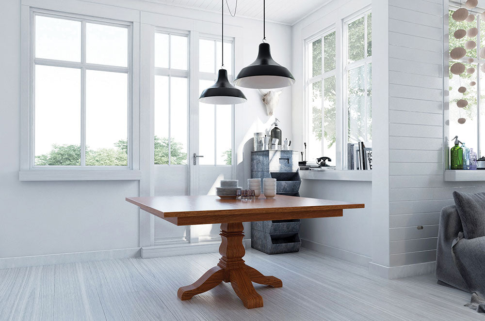 Square Tulip Single Pedestal Table
