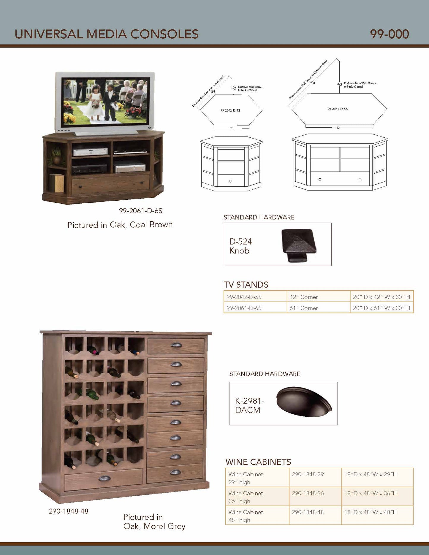 Universal 61" Media Console