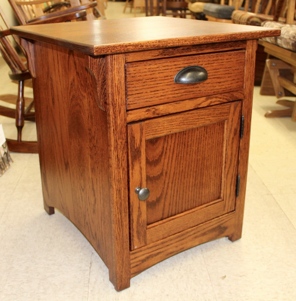 Mission 1-Door End Table