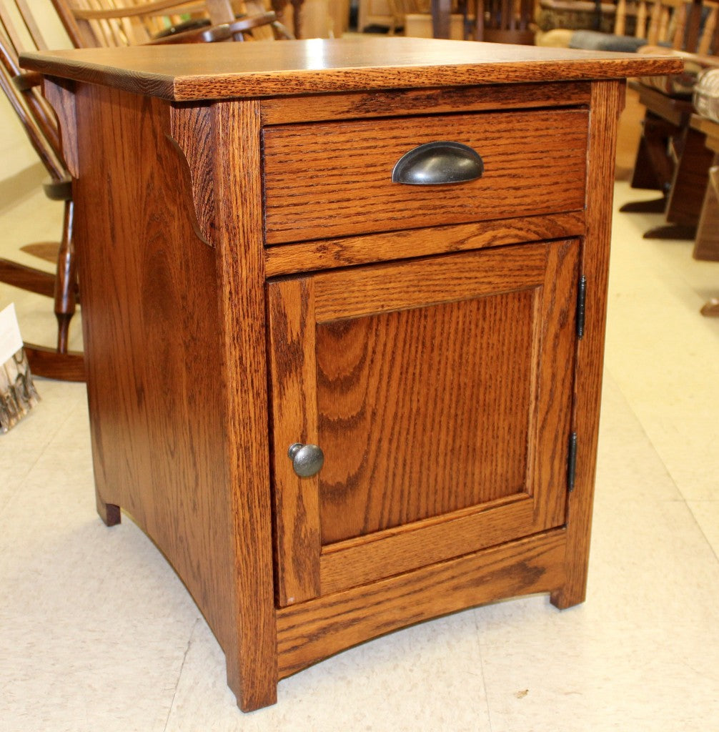 Mission 1-Door End Table