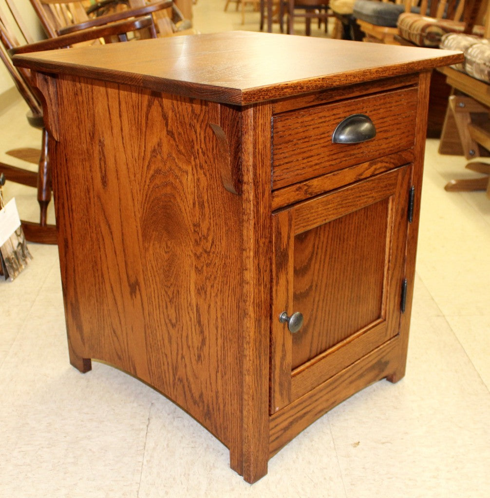 Mission 1-Door End Table