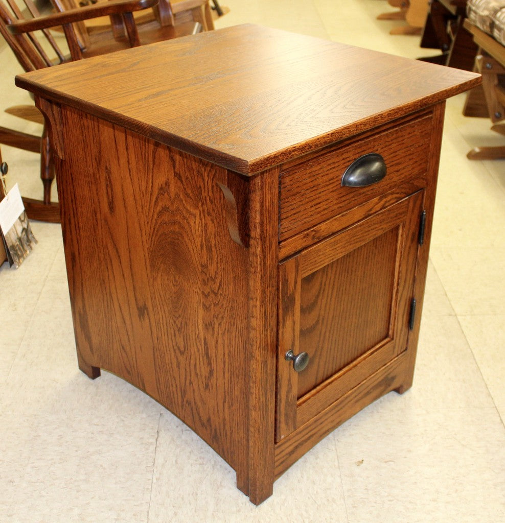 Mission 1-Door End Table
