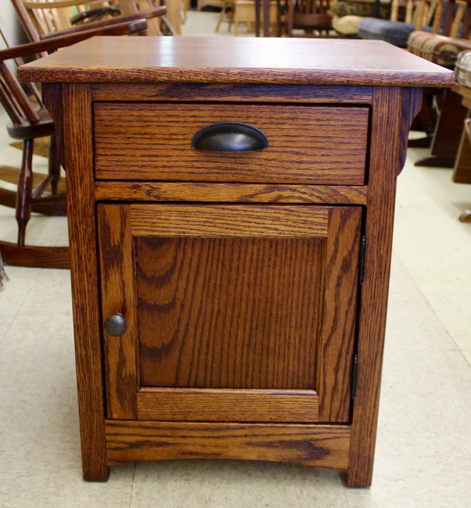 Mission 1-Door End Table