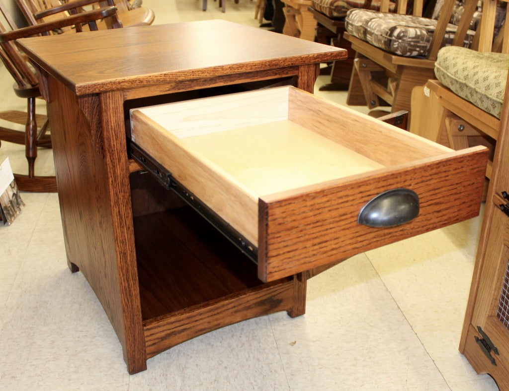 Mission 1-Door End Table